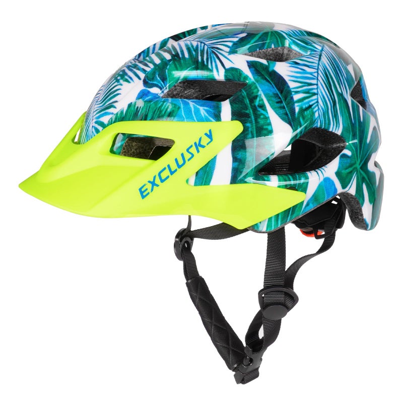 Exclusky Kids Bike Helmet Adjustable and Multi-Sport Boys Girls Helmet Ages 5-14 - Image 1